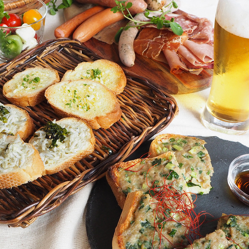 ビールに合う♪おつまみパンレシピ